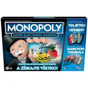 Hasbro Monopoly Super Elektronické bankovnictví SK verze