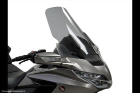 Honda GL 1800 Goldwing 18-26, GL 1800 Goldwing Tour 18-26 Turistické plexi Powerbronze 610mm - lehce kouřové