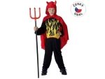 MaDe 55558 - Kostým na karneval Čert, 120-130cm