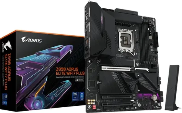 Gigabyte Z890 AORUS ELITE WIFI7 PLUS / Základní deska / Z890 / LGA 1851 / 4x DDR5 / PCIex16 / 2.5GLAN / ATX (Z890 A ELITE WIFI7 P)