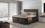 Boxspring Clover Rozměr: 140 x 200 cm, látka: Dora 21
