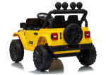 Mamido Elektrické autíčko Jeep Rubicon 24 V 2x200 W žluté