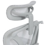 Kancelářská židle, synchronní mechanismus, šedá síťovina, KA-B2361 GREY
