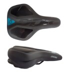 Sedlo DDK DD053MFR 270x189mm E-bike Memory, černo/modré