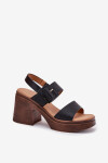 Sandály na podpatku model 213164 Step in style 38
