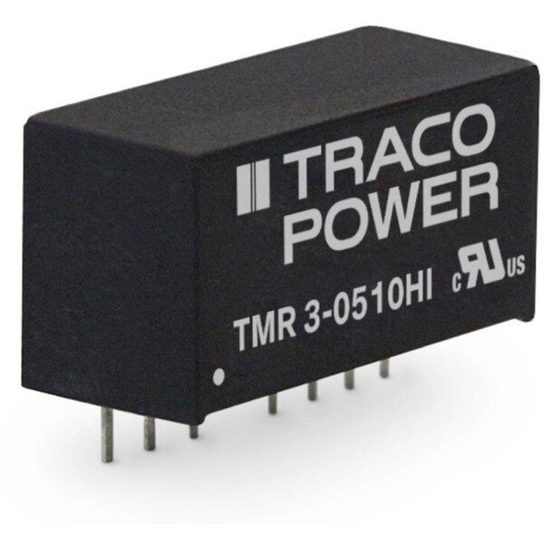 TracoPower TMR 3-1213HI DC/DC měnič napětí do DPS 12 V/DC 15 V/DC 200 mA 3 W Počet výstupů: 1 x Obsah 10 ks