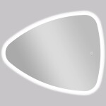 CERANO Koupelnové LED zrcadlo Riflettore - 80x65 cm