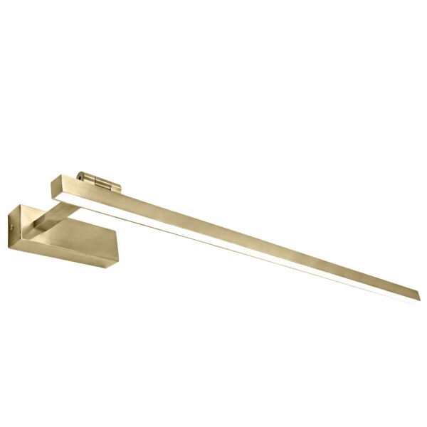 Koupelnové nástěnné LED svítidlo SWE033-1W 80cm BRUSH GOLD OSW-20132