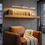 Koupelnové nástěnné LED svítidlo SWE042-1W 80 cm Chrome OSW-20142