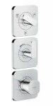 AXOR - Citterio C Termostatická baterie pod omítku, pro 3 spotřebiče, chrom 49710000