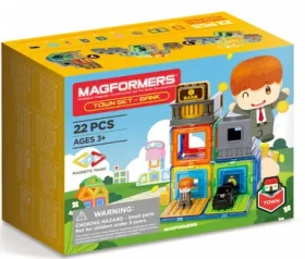 MAGFORMERS Městečko Banka 22 dílků