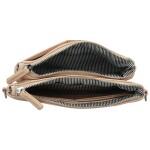 Stylová malá crossbody kabelka Perlla new, pudrová