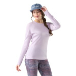 Dámské merino triko dlouhý rukáv SMARTWOOL Women's Classic Thermal Merino Base Laye, Lavender Sky Heather velikost: L