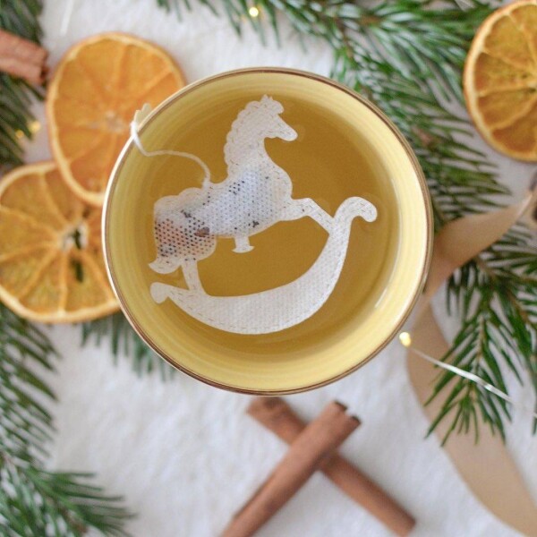 TEA HERITAGE Černý čaj Rocking Horse English Breakfast 5 ks, multi barva, papír