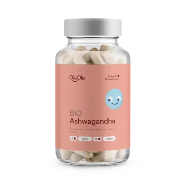 OlaOla BIO Ashwagandha / 90 kapslí (110007)