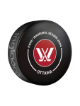 Inglasco / Sherwood Puk PWHL Ottawa 2024 Inaugural Season Official Game Hockey Puck