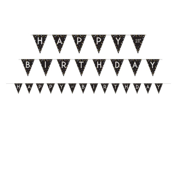 Nápis šťastné narozeniny s číslem k nalepení Nápis šťastné narozeniny s číslem k nalepení