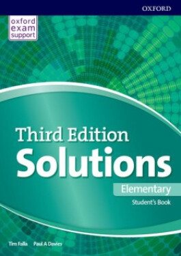 Solutions Elementary Student´s Book 3rd (International Edition) - Tim Falla
