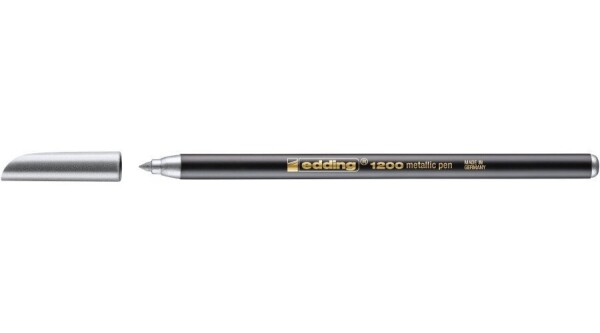 Fix EDDING 1200 - metalicky stříbrný