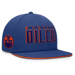 Fanatics Pánská kšiltovka Edmonton Oilers NHL Flat Brim Snapback