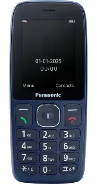 Panasonic KX-TF400EXC modrá / Tlačítkový telefon / 4G