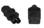 MicroConnect Power Adapter C6 - C13 černá (PE613AD)