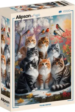 ALIPSON Puzzle Kočičí zima