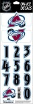 Sport Star Samolepky na helmu Colorado Avalanche NHL Decals