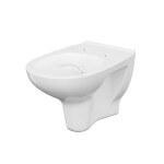 CERSANIT - SET 815 závěsná WC mísa ARTECO NEW cleanon ARTECO, sedátko polypropylen soft close S701-180