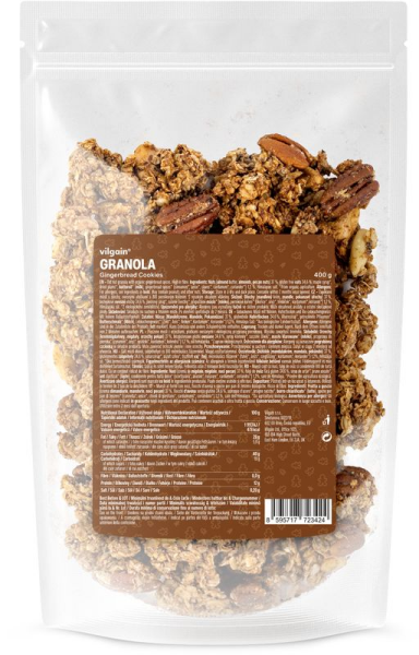 Vilgain Granola – 3× perníček 400 g