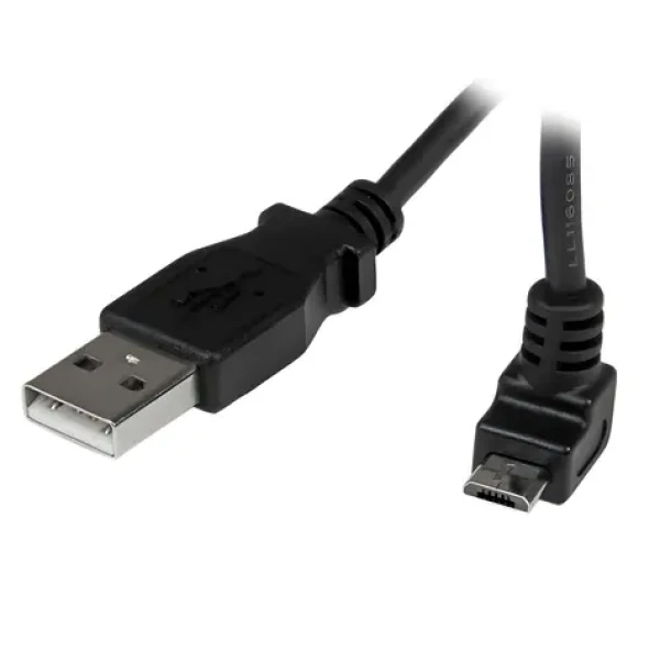 StarTech USB-A - Micro-USB lomený černá / Nabíjecí kabel / 2 m / 480 Mbit/s (USBAUB2MU)