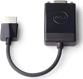 DELL redukce HDMI (M) na VGA (F) černá / HDMI 1.4 / Full HD 1080p / 470-ABZX