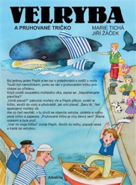 Velryba pruhované tričko Jiří Žáček
