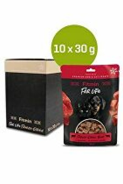 Fitmin FL dog,cat poch. Mrazem sušené hovězí 10x30g