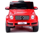 Mamido Dětské elektrické autíčko Mercedes G500 červené