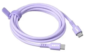 LAUT LINK USB-C - USB-C fialová / Kabel / 1.5m / 60W / nabíjecí a datový (L_LK_CC_PU)