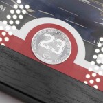 Obraz Chicago Bulls NBA Michael Jordan The Last Shot 98 Finals Silver Coin