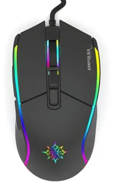 Inca IMG-GT16 černá / Herní myš / RGB / optická / 6400 DPI / 7 tlačítek / USB / 1,8m (IMG-GT16)