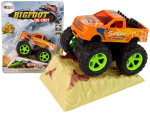 Mamido Kovové autíčko Monster Truck s rampou