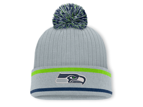 Fanatics Pánská zimní čepice Seattle Seahawks NFL Fissure Cuffed Knit Hat with Pom