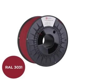 C-TECH PREMIUM LINE Filament ABS orientální červená | RAL3031 | 1.75mm | 1kg (8594125014292)