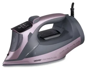 Zelmer ZIR4900 PrimeSteam fialovo-šedá / Napařovací žehlička / 3200 W / keramická plocha / parní ráz 270 g/min (ZIR4900)