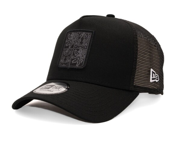 Pánská Kšiltovka Česká republika NEW ERA Trucker core black