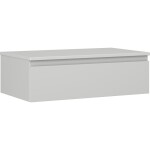 MEXEN/S - Orio koupelnová skříňka pod umyvadlo 80 cm s deskou, 1 šuplík, šedá mat 91A10-08023-1-BFC62
