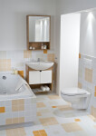 CERSANIT předstěnový instalační systém s tlačítkem chrom K97-509 + WC JIKA LYRA PLUS + SEDÁTKO DURAPLAST SLOWCLOSE K97-526 509 LY5