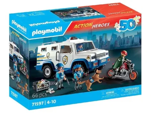 Playmobil® Action Heroes 71597 Přeprava peněz