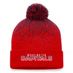 Fanatics Pánská Zimní Čepice Washington Capitals Iconic Gradiant Beanie Cuff with Pom Athletic Red-Athletic Navy