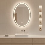 REA - Zrcadlo LED Marco Marco 60x80 cm HOM-00902