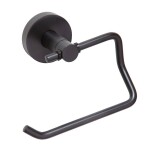SAPHO - X-ROUND BLACK držák toaletního papíru, černá mat XR704B
