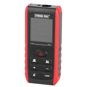 STREND PRO 213999 Metr laserový digitální, 0,05 - 80m